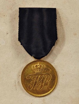 Military Merit Medal, Type II, in Gold Obverse