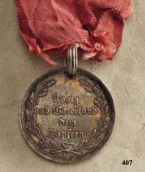 Le Fère-Champenoise Victory Medal, in Silver Reverse