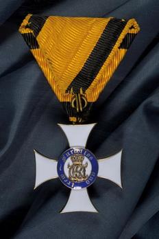 Order of Military Merit, Type III, Knight's Cross (1914-1918 version, in silver gilt) Reverse