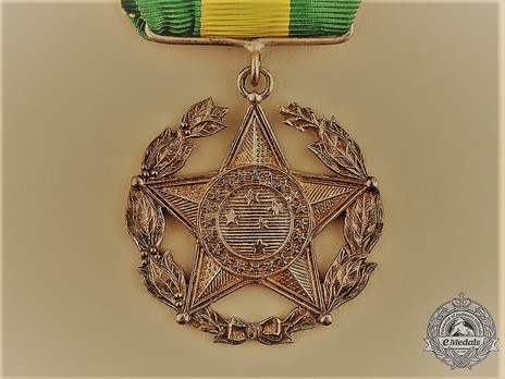 Military Long Service Medal, Gold Medal Obverse