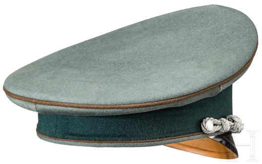 German Army Construction Officer's Visor Cap Back