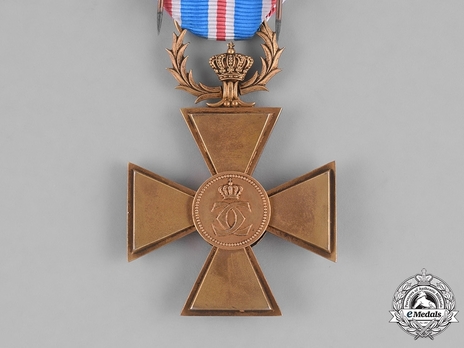 Cross of Honour and Military Merit, I Class Cross Reverse