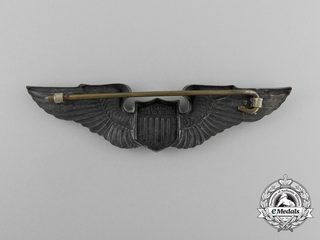 Pilot Wings (with sterling silver) (by Angus & Coote, stamped "ANGUS & COOTE") Reverse