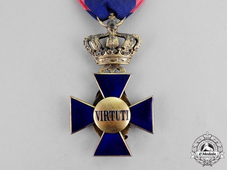 Royal Order of Merit of St. Michael, III Class Cross (in silver gilt) Reverse