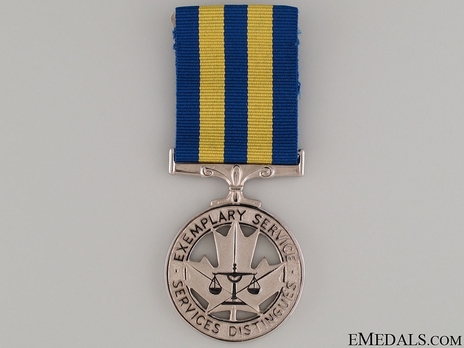 Police Exemplary Service Medal Obverse