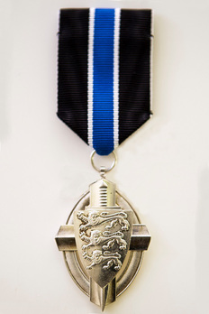 Order of the Estonian Defence Forces, Silver Medal Obverse