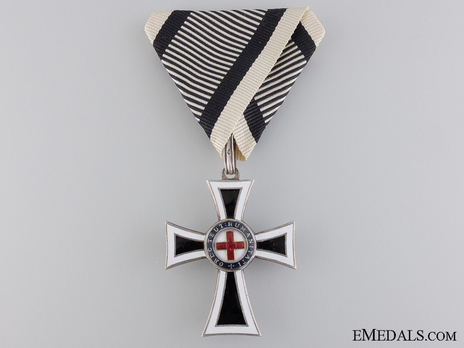 Marian Breast Cross (in silver) Obverse