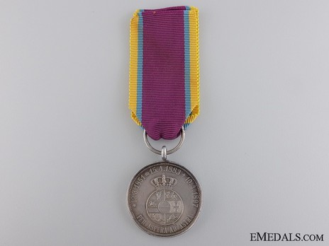 Friedrich Franz III Commemorative Medal, 1897 Reverse
