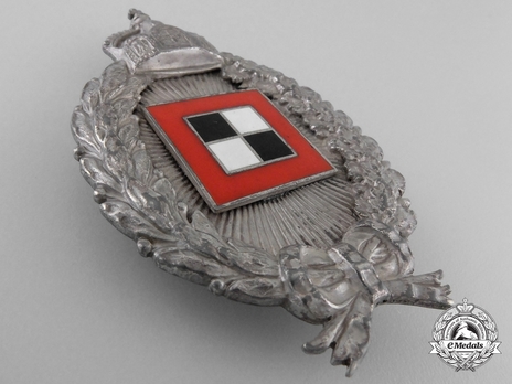 Observer Badge, by P. Meybauer (in "925" silver, unmarked) Obverse