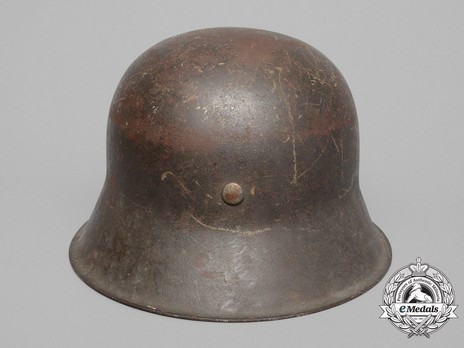 German Army Steel Helmet M42 (Single Decal version) Back