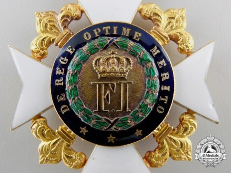 Royal Order of Francis I,  II Class Knight's Cross Obverse