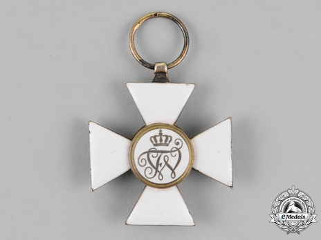 Order of the Red Eagle, Type V, Civil Division, III Class Cross (in silver gilt) Reverse