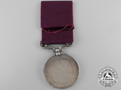 Silver Medal (with Honourable East India Company shield) Reverse