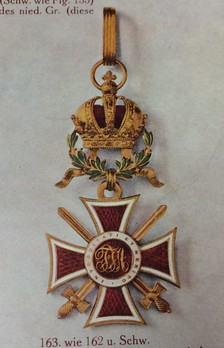Order of Leopold, Type III, Military Division, I Class Cross (with gold swords)