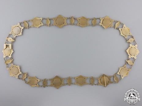 Order of Berthold I, Gold Collar (in silver gilt) Reverse