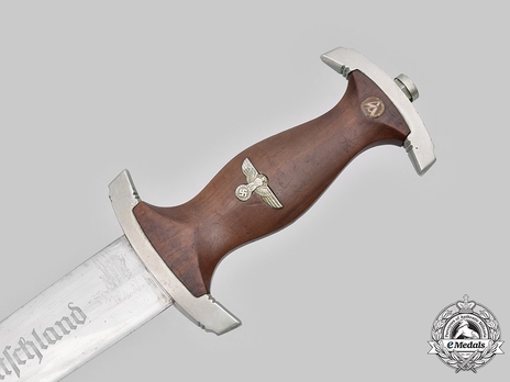 NSKK M36 Chained Service Dagger by R. Weyersberg Obverse Grip