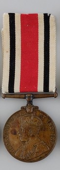 Bronze Medal (with George V crowned effigy) Obverse