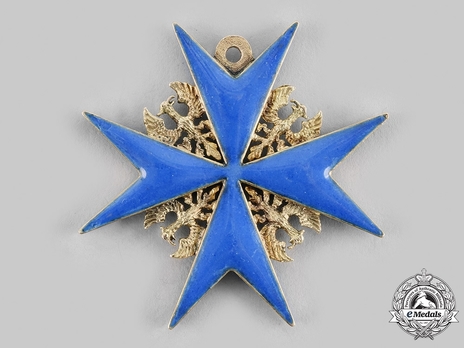 Pour le Mérite, Cross (18th century version) Reverse