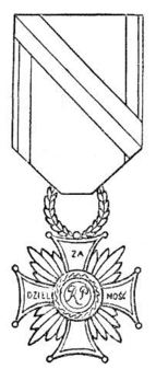 Cross of Merit for Bravery (1928-1939) Obverse