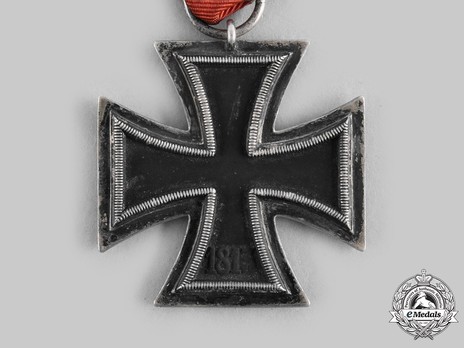 Iron Cross II Class, by Arbeitsgemeinschaft der Hanauer Plakettenhersteller (unmarked) Reverse