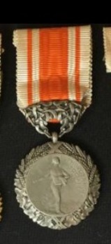 Hygiene Medal, Silver Medal (stamped "O.ROTY")