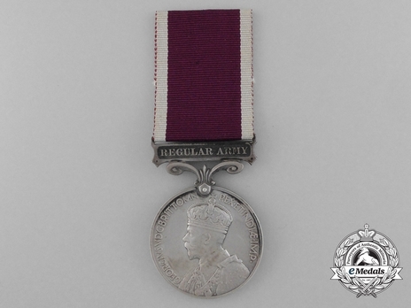 Silver Medal (for Regular Army, 1930-1936) Obverse