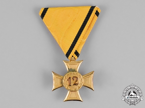 Military Long Service Cross, I Class (for 12 Years) Obverse