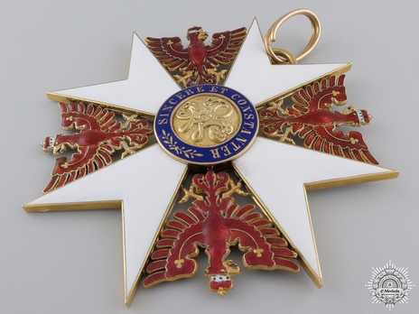 Order of the Red Eagle, Type V, Civil Division, Grand Cross (in gold) Obverse