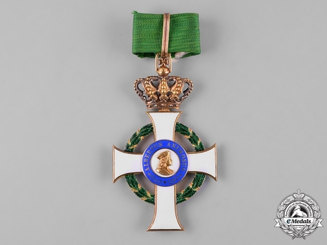 Albert Order, Type II, Civil Division, Grand Cross (in gold) Obverse