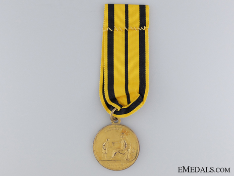 Gold Medal (Bronze gilt) Reverse