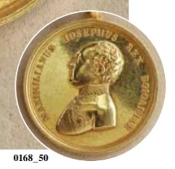 Military Medical Medal, in Gold (stamped "R") Obverse