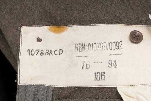 Waffen-SS NCO/EM's Trousers M44 Detail