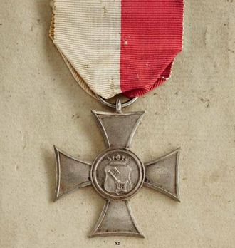 Long Service Cross for Non-Commissioned Officers for 25 Years Obverse