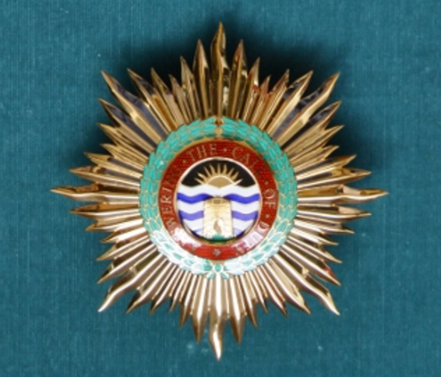 Star of the order of the national hero
