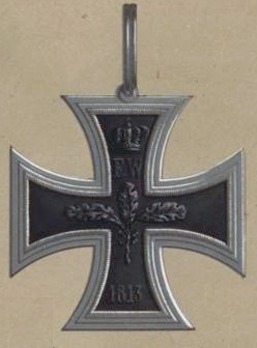 Iron Cross 1813, Grand Cross Obverse