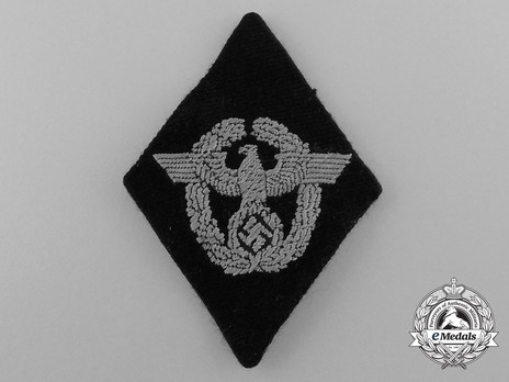 Waffen-SS Police Service Identification Badge Obverse