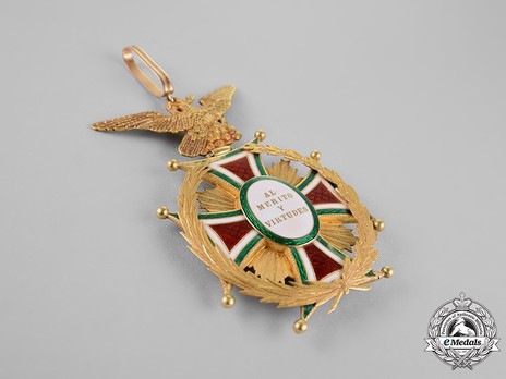 Order of Guadalupe, Type III, Grand Cross Reverse