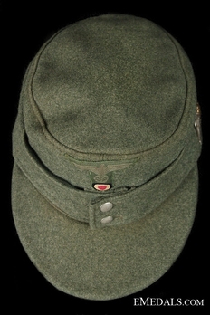 German Army NCO/EM's Mountain Cap Top