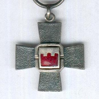 Miniature 10th Division Commemorative Cross Obverse