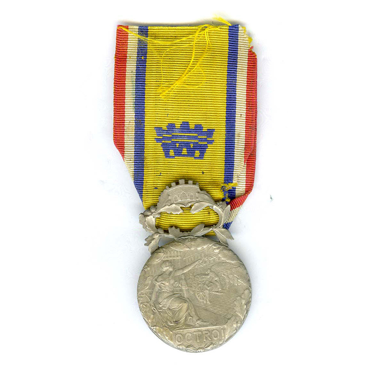 Octroi+honour+medal+lmp+silver