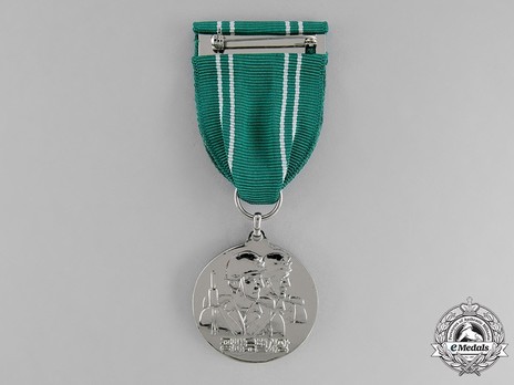 Anti-Guerrilla Warfare Service Medal Reverse