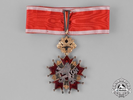 Order of the White Lion,Civil Division, II Class Grand Officer Neck Badge