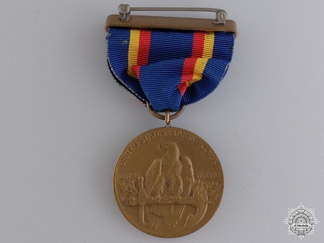 Bronze Medal (for Marine Corps) Reverse