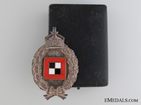 Miniature Observers' Badge Case of Issue (by C.E. Junker, Berlin) Obverse