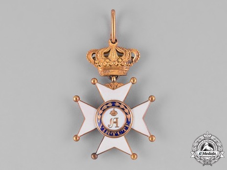 Merit Order of Adolph of Nassau, Civil Division, II Class Commander (in gold) Obverse