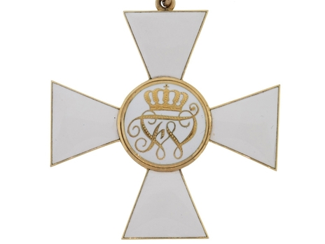 Order of the Red Eagle, Type V, Civil Division, I Class Cross (in gold) Reverse