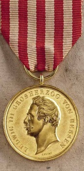 General Honour Decoration for Art, Science, Industry, and Agriculture, Type I, Gold Medal Obverse