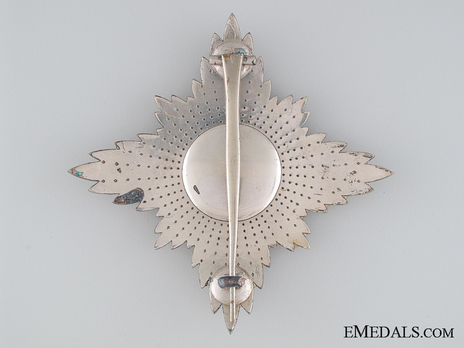 Knight/Dame Commander Breast Star (1938-) Reverse