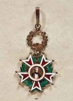 Order of the Brilliant Star of Zanzibar, Type IV, I Class (with portrait)