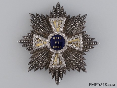 Royal Order of Merit of St. Michael, I Class Cross Breast Star (by Halley) Obverse